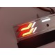 Reality Alum. CNC DIY Rear Bumper w/Water Flowing Turn Signal Light Indicator