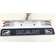 Reality Alum. CNC DIY Rear Bumper w/Water Flowing Turn Signal Light Indicator