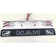 Reality Alum. CNC DIY Rear Bumper w/Water Flowing Turn Signal Light Indicator