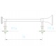 Stainless Steel Air Horns Set for Tamiya 1/14 King Hauler / Grand Hauler