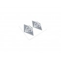 Chrome Diamond-Shaped Decal for Tamiya 1/14 Volvo