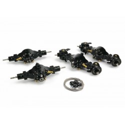 Ultimate V2 8x8 Axle w/ differential lock Set for Tamiya 1/14 Truck