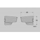 Stainless Steel Headlamp Guard V2 for 1/14 Tamiya Mercedes-Benz Arocs