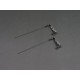 Euro Style Stainless Steel Antenna Set for Tamiya Truck Modifty