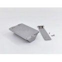 Stainless Steel Rear Fenders Toolbox for Tamiya 1/14 6x4 Truck