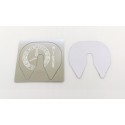 Stainless Steel Plate for Tamiya Fifth Wheel MB AMG