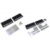 Front And Rear Mud Flap Kit for Tamiya 1/14 FH16 750