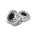 Reality Truck Alum. Wide Wheels w/black nut (pair)