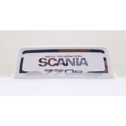 Chrome 770 Roof Back Decal for Tamiya 1/14 Scania 770 S 8×4/4