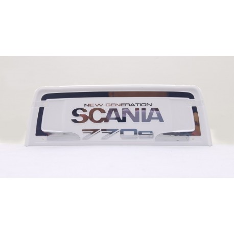 Chrome 770 Roof Back Decal for Tamiya 1/14 Scania 770 S 8×4/4