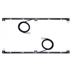 Side Skirt Bar Orange LED PCB for For Tamiya 1/14 Volvo FH16 Globetrotter XL 750 4X2