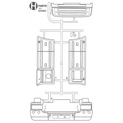 Tamiya Scania part H